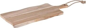H&L Drevená doska na krájanie 49 × 20 × 1,5 cm, teak drevo