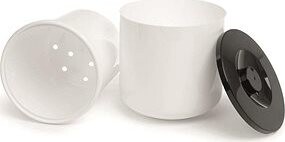 Bar up Nádoba na ľad biela dvojstenná – 10 L – o292 × (H)220 mm