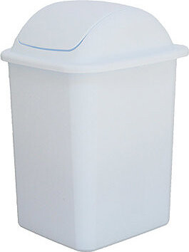Belli E Forti Výklopný odpadkový kôš FLIP, biely, plast, 18 l