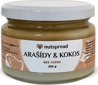 Nutspread Kokos & arašidy