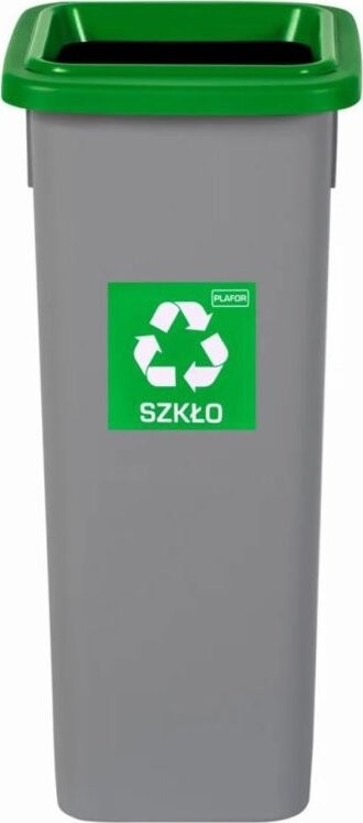 Igotrend, 713002 Kôš na triedený odpad 20 l, FIT BIN sivo/zelený