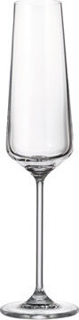BOHEMIA ROYAL CRYSTAL Súprava pohárov na šumivé víno Sora 190 ml 6 ks