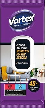 VORTEX Ubrousky na dřevo a nábytek 48 ks