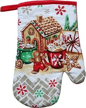 DuraHome Kuchynská rukavica perníčková chalúpka 2 ks