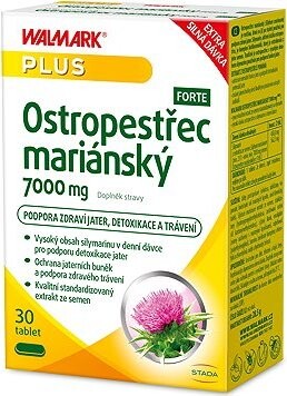 Walmark Pestrec mariánsky 7 000 mg, 30 tabliet