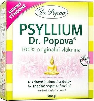 Dr.Popov Psyllium vláknina 500 g