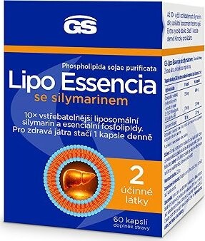 GS Lipo Essencia so silymarínom 60 kapsúl
