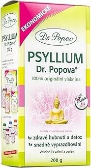 Dr.Popov Psyllium vláknina 200 g