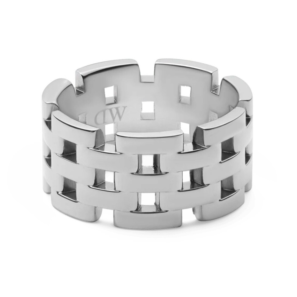 Daniel Wellington Dizajnový oceľový prsteň 5-Link DW0040103 54 mm