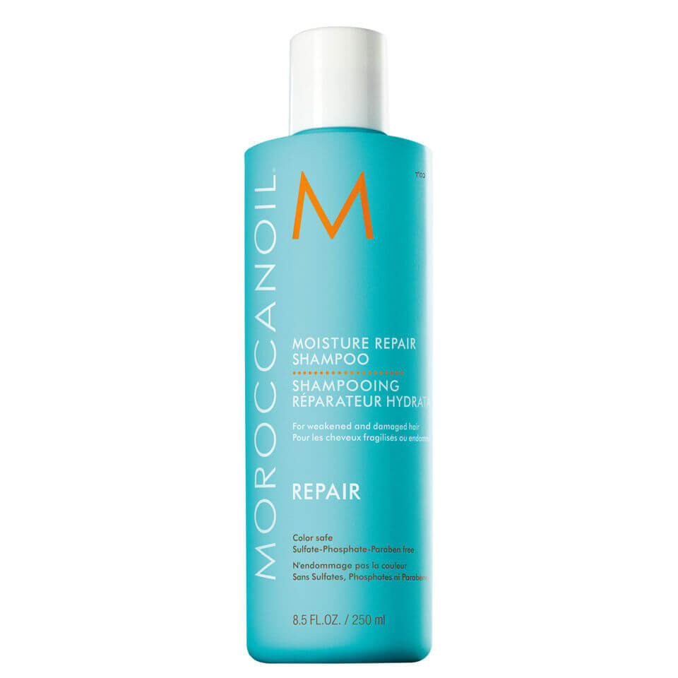 Moroccanoil Regeneračný šampón s obsahom arganového oleja na slabé a poškodené vlasy (Moisture Repair Shampoo) 250 ml