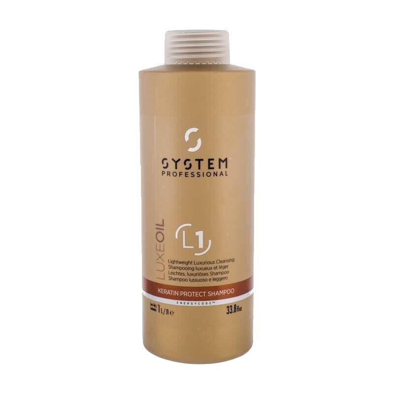 System Professional Šampón s keratínom LuxeOil (Keratín Protect Shampoo) 100 ml