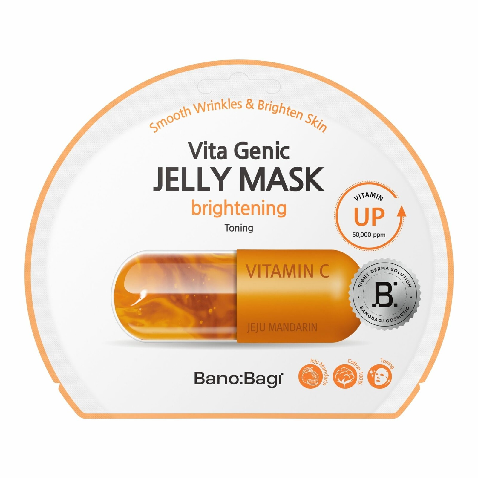 BANOBAGI Rozjasňujúca pleťová maska Vita Genic Brightening (Jelly Mask) 30 g