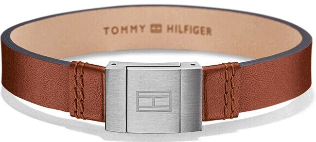 Tommy Hilfiger Štýlový náramok z hnedej kože 2700949