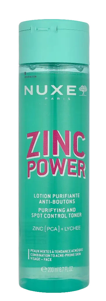 Nuxe Tonikum proti nedokonalostiam pleti Zinc Power (Purifying and Spot Control Toner) 200 ml