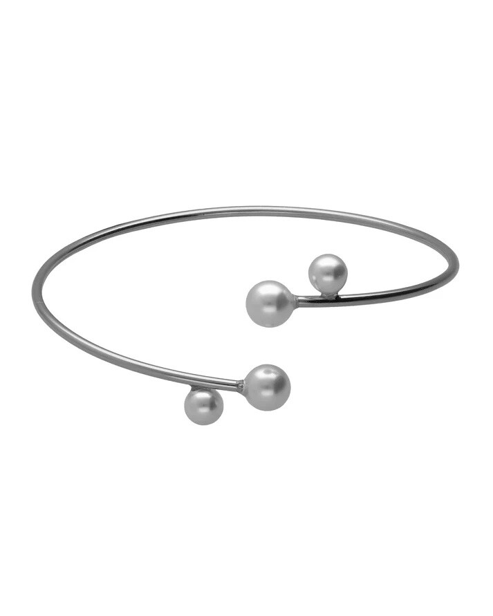Victoria Cruz Krásny strieborný náramok s perlami Sera A5556-00HP