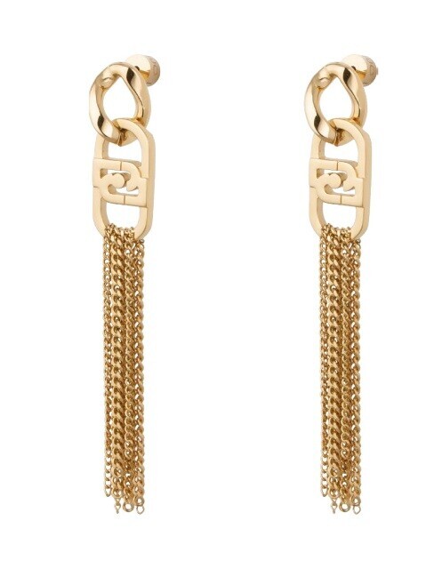 Liu Jo Fashion dlhé náušnice s visiacimi retiazkami LJ3057