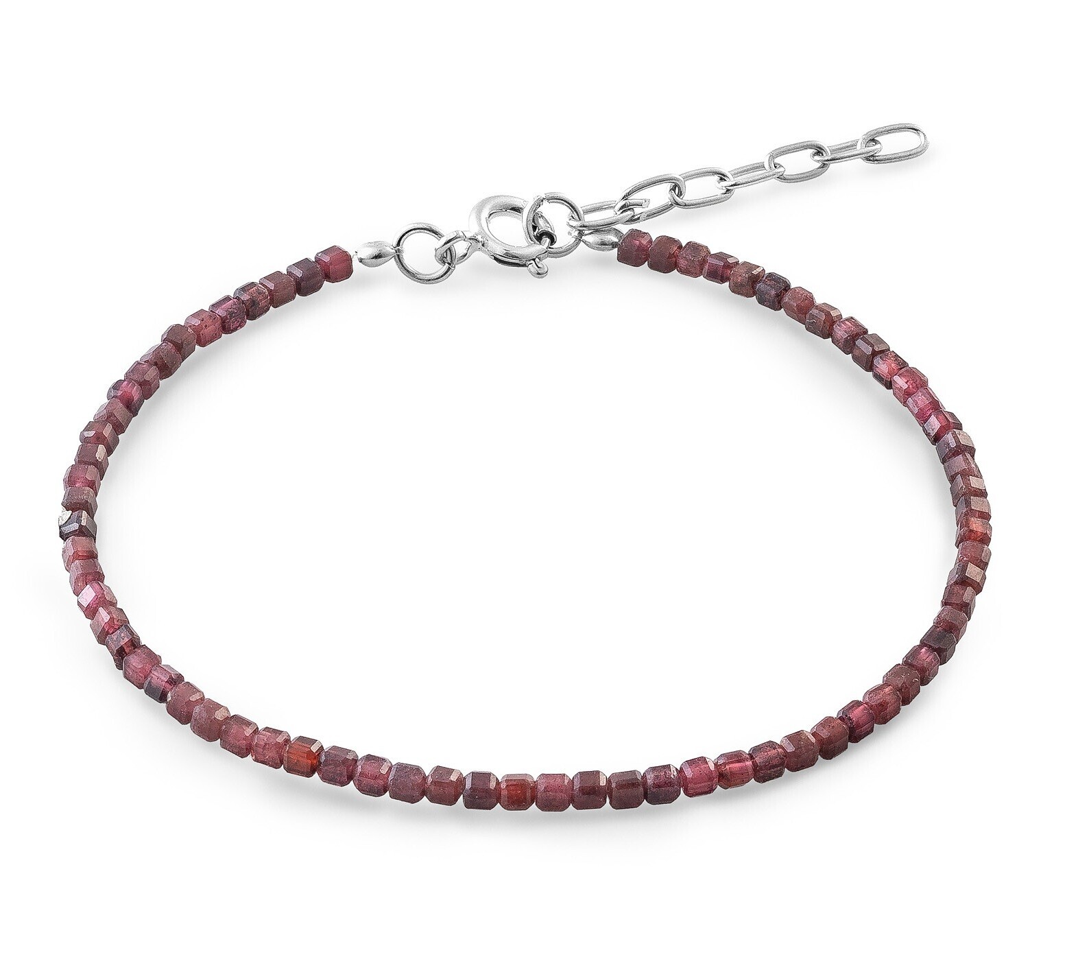 AGAIN Jewelry Minerálny náramok z granátu AJKNR013