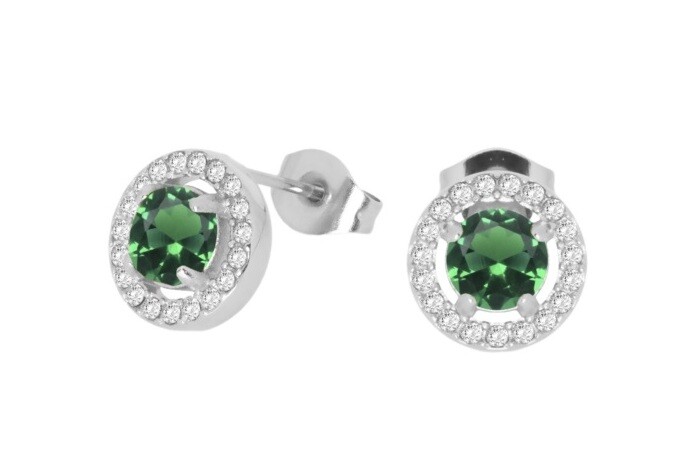 Liu Jo Pôvabné oceľové náušnice so zirkónmi Essential LJ2274