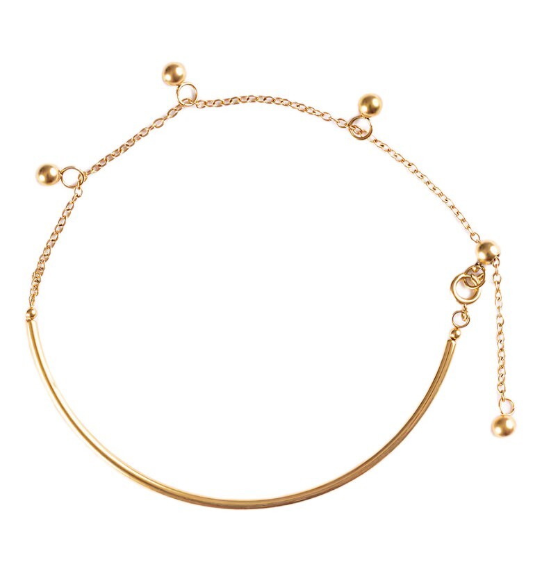 Emily Westwood Moderný pozlátený náramok pre ženy EWB250228G