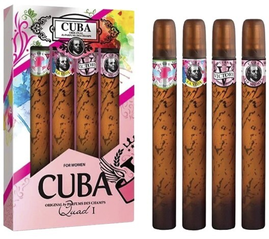 Cuba Dárková sada Cuba - EDP 4 x 35 ml
