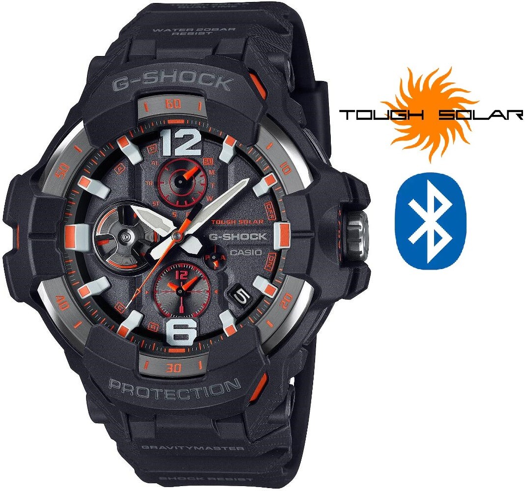 Casio G-shock Gravitymaster Tough Solar Bluetooth GR-B300-1A4ER (682)
