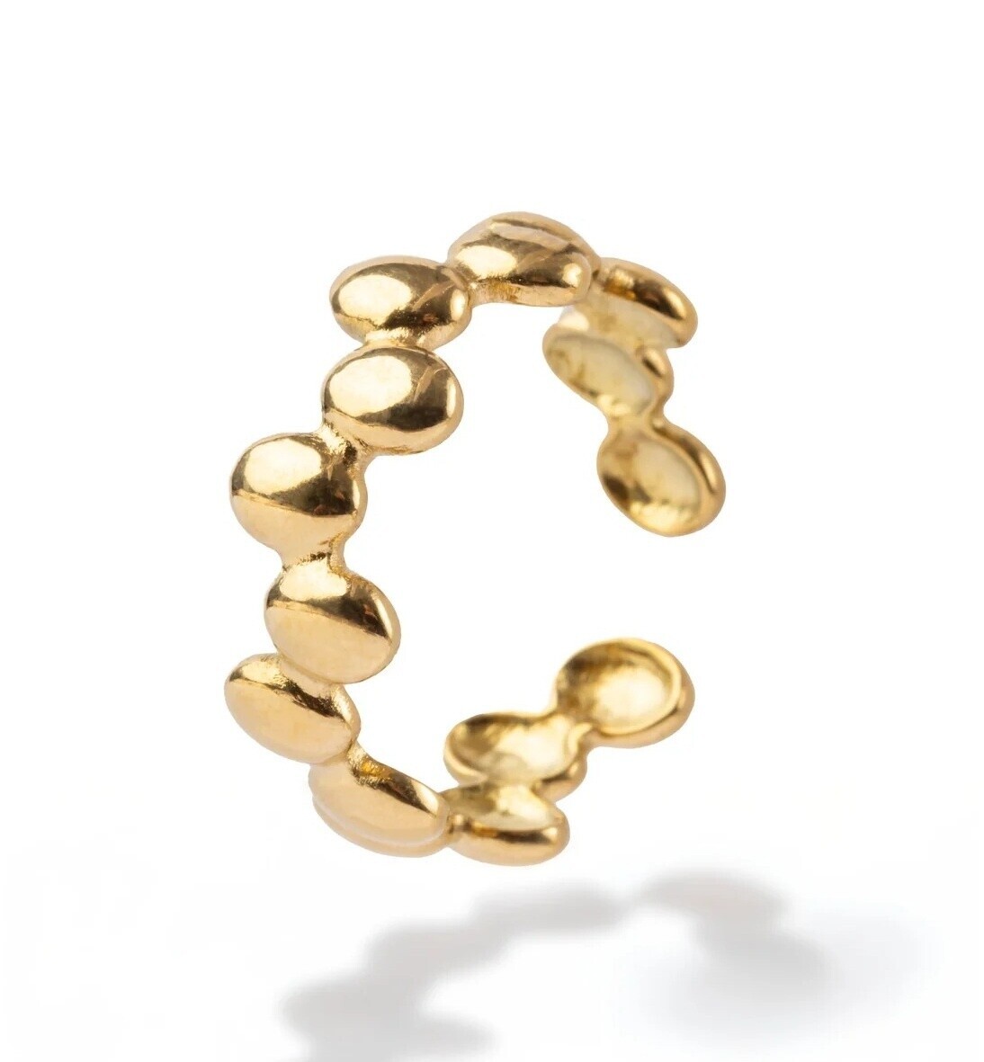 Marc Malone Originálny otvorený prsteň z ocele Éclat MCR250283G