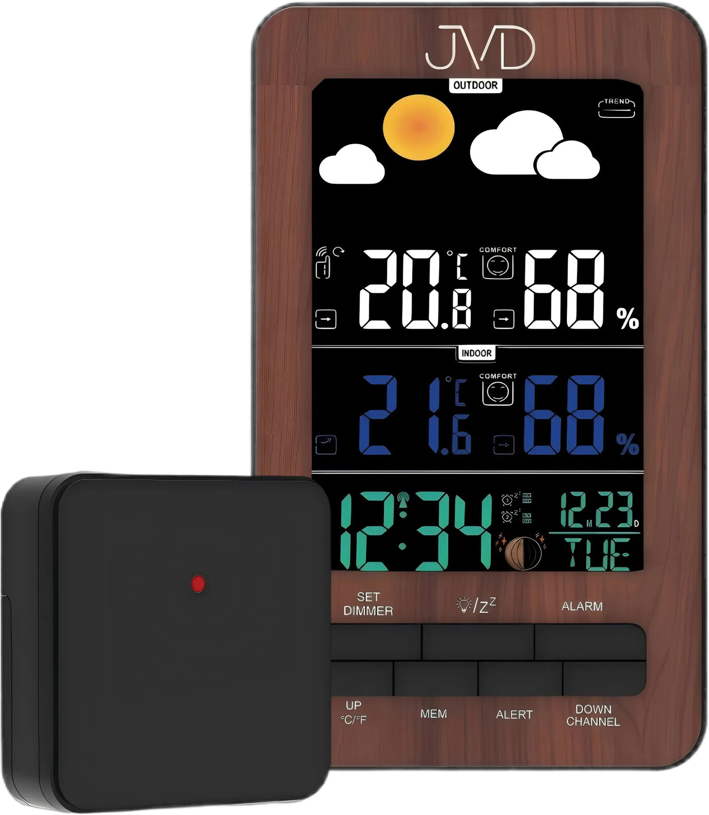 JVD Rádiovo riadená meteorologická stanica RB6687.2