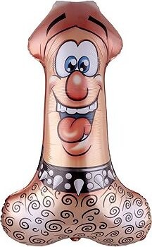 FUNNYFASHION Balón fóliový – rozlúčka so slobodou, 71 cm