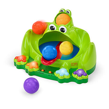 Bright Starts Interaktívna Poppin' Ball Frog