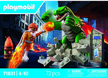 Playmobil 71831 Súboj s obrovským jašterom