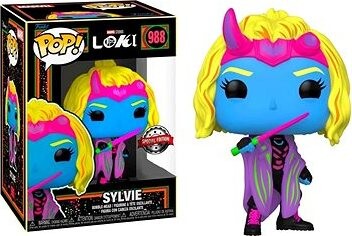 Funko POP! Marvel Black Light Sylvie 988