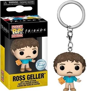 Funko POP! Keychain Friends 80's Ross