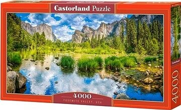 CASTORLAND Puzzle Yosemitské údolie (Yosemite Valley), USA 4000 dielikov