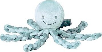 Nattou Prvá hračka pre bábätká, chobotnička PIU PIU Lapidou mint 0 mes.+