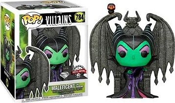 Funko Pop! Villains Maleficent on Throne Diamond Collection 784
