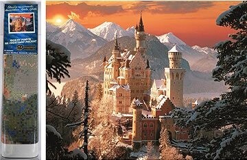 NORIMPEX Neuschwanstein v zime 30 × 40 cm