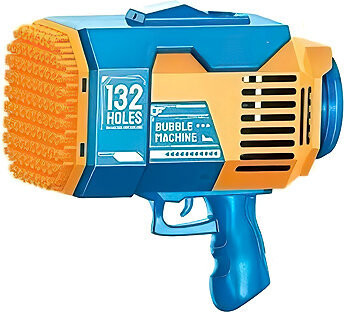 Toybit Maxi pistole na bubliny - 132 bublin, modrá