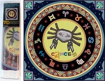 Norimpex 7D Znamenie zverokruhu Rak 30 × 30 cm