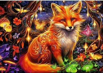 TREFL Puzzle Rozprávková líška 1000 dielikov