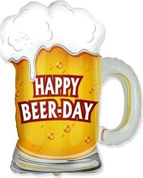 Balónik fóliový pivo – 69 cm