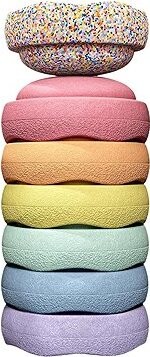Stapelstein Special Mini rainbow pastel