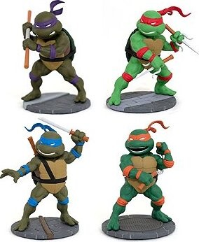 Teenage Mutant Ninja Turtles D-Formz – 4 Pack SDCC 2023 Exclusive – figúrky