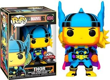 Funko POP! Marvel: Black Light – Thor
