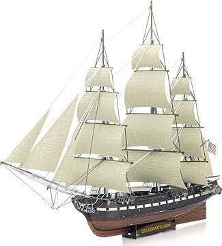 Metal Earth 3D puzzle Premium Series: Loď USS Construction