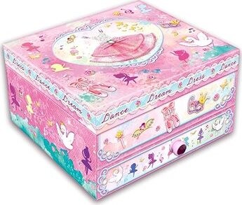 Alltoys Hudobná šperkovnica Baletka