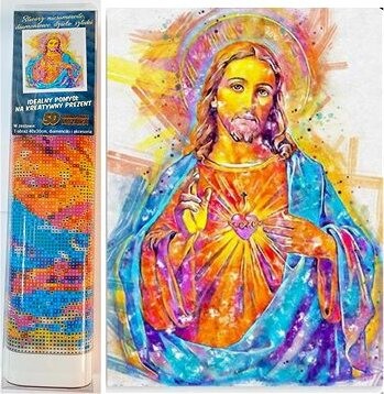 Norimpex Rozžiarený Ježiš 30 × 40 cm