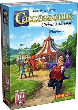 Carcassonne rozšírenie 10: Cirkus a akrobati (2025)