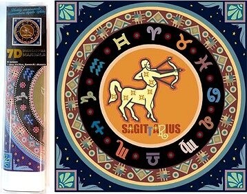 Norimpex 7D Znamenie zverokruhu Strelec 30 × 30 cm