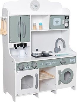 Derrson W5279 Drevená kuchynka s kávovarom a práčkou