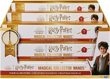 WIZARDING WORLD Harry Potter zberateľské paličky čarodejníkov s podstavcom 2A